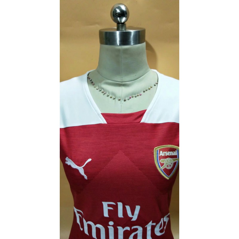 Girl Wearing Arsenal Jersey,Arsenal Away Kit Women,18/19 lady S-XL