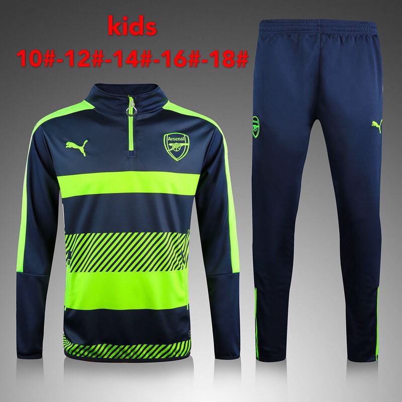 Arsenal Goalkeeper Kit Green,Arsenal Training Kit Green,S-XL 16/17 tracksuits ar