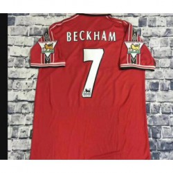 BECKHAM MANCHESTER UNITED JERSEY RETRO