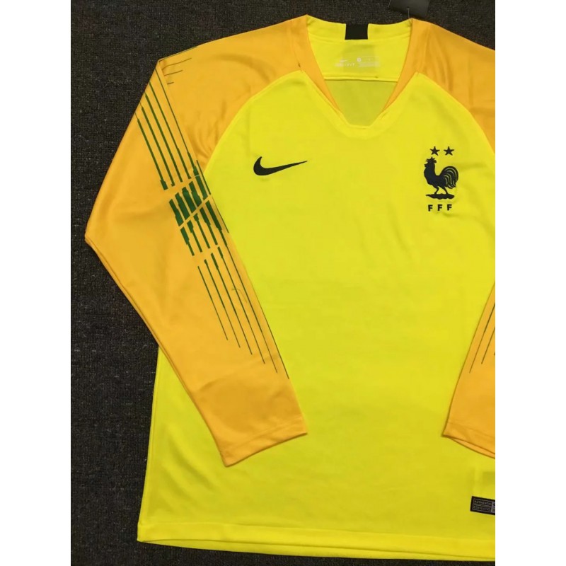 Nike France Goalkeeper Jersey,Buy France Soccer Jersey,18/19 goalkeeper France  jersey